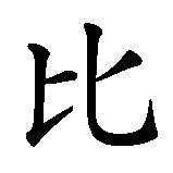 Chinesisches Zeichen fuer Tobias. Ubersetzung von Tobias in chinesische Schrift, Zeichen Nummer 2 in einer Serie von 4 chinesischen Zeichen.